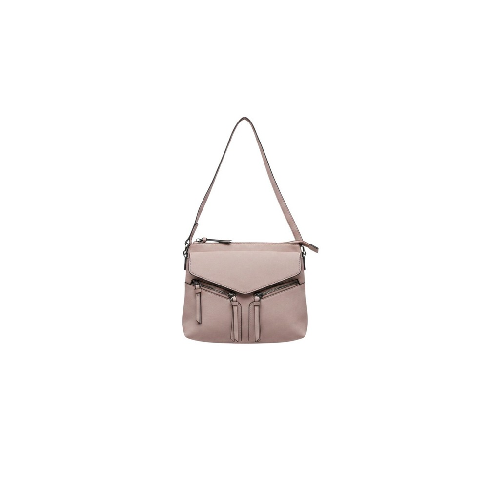 American Eagle Crossbody Bag Womens Small Pink Excellent Faux Leather Tassel